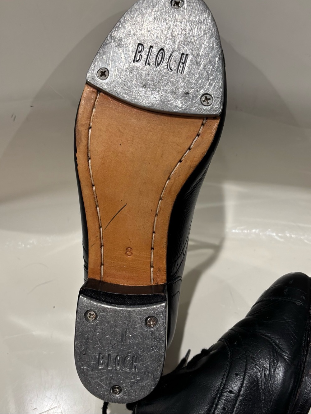 Bloch Jason Samuels Smith
Tap Shoes Black Leather for Women Ladies Size 8 - Picture 8 of 9